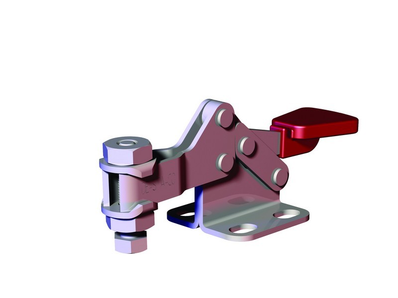 DESTACO 206-HSS Horizontalspanner Haltekraft 450N, Öffnungswinkel 90° - 206-SS Horizontalspanner - U- Spannarm - flacher Spannarm