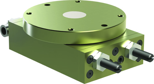 DESTACO RR-36-45 Schwenkeinheit mittlere Werkstücke Max. Last: 3,6 kg, Drehmoment 7,4 Nm, Schwenkwinkel 45°, INCH= Zöllige Ausführung - DESTACO RR - Schwenkeinheit mittlere Werkstuecke