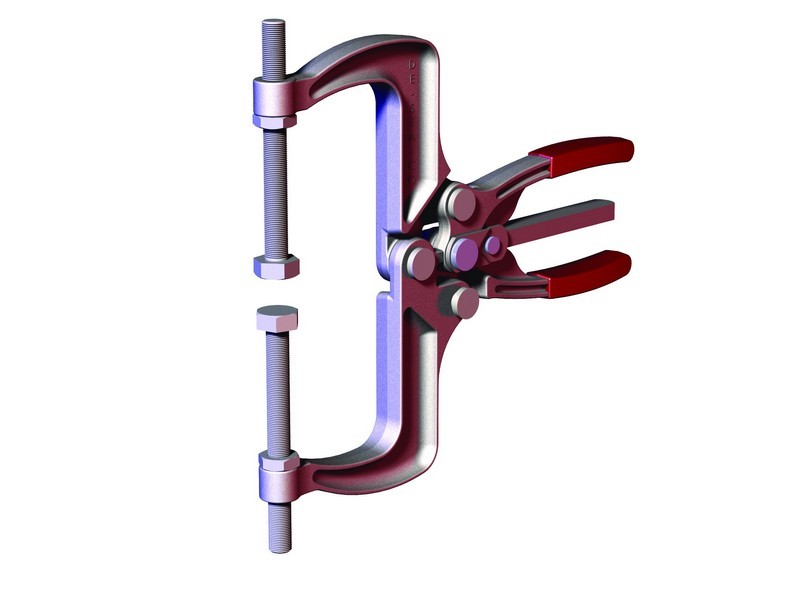DESTACO 486 Spannzange Schnellöse Haltekraft 3200N - 5400N - 486 Spannzange Schnelloese