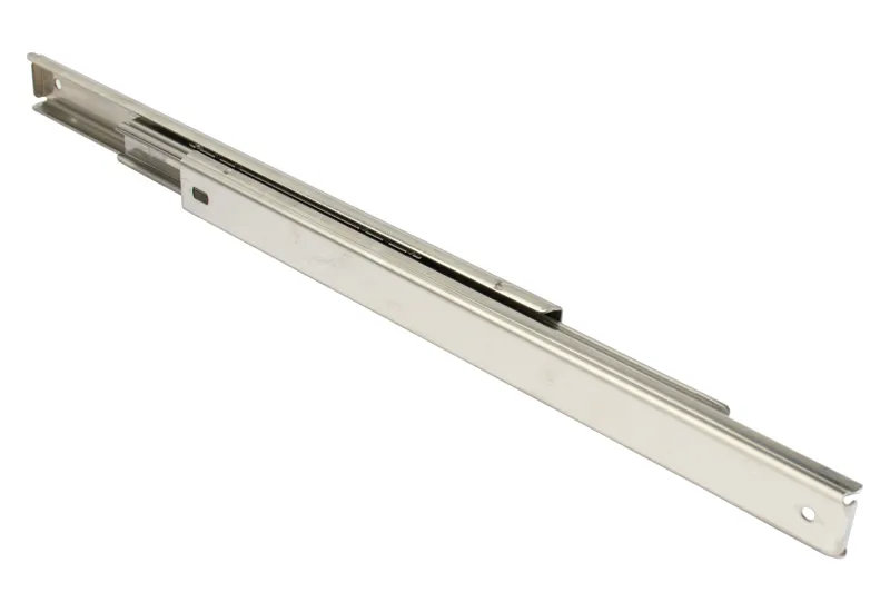 Accuride DS2330-0015DL Edelstahl-Teleskopschienen 100% Vollauszug, 19,5x23, SL 150, TR 150, 9kg - DS2330DL Edelstahl-Teleskopschiene fuer Lebensmittel