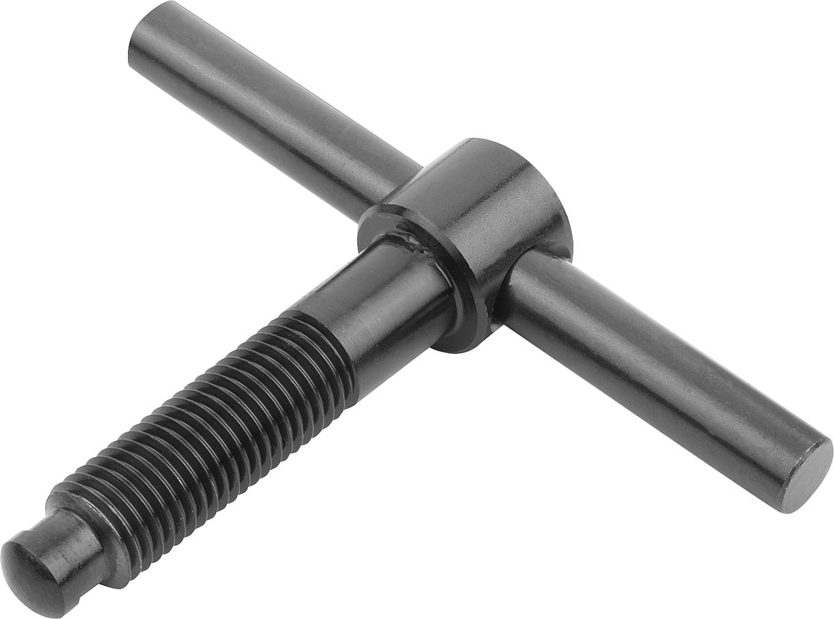 Norelem 06150-120X110 KNEBELSCHRAUBE MIT FESTEM KNEBEL, M20, L1=110 - 06150-120X110 KNEBELSCHRAUBE MIT FESTEM KNEBEL - M20 - L1 110