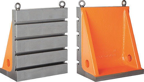 Norelem 01250-3203701 AUFSPANNWINKEL GG, MIT T NUTEN, L=320, B=200, H=370 - Norelem 01250-MN Aufspannwinkel mit T Nuten - Grauguss