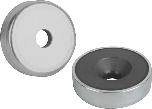 Kipp K0555.01 FLACHGREIFER, D=16 - KIPP K0555 Flachgreifer mit Senkbohrung aus Hartf