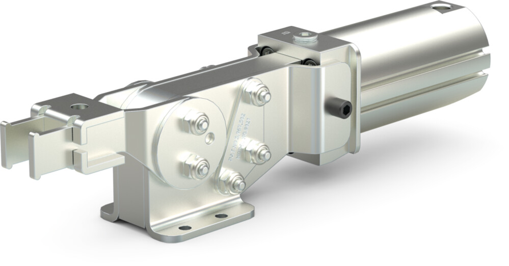 DESTACO 8021-UE Standard Kraftspanner Haltekraft 1735 N; horizontaler Zylinder  U-Spannarm (Sensor 8EA-109-1 separat bestellen) - DESTACO 8021-UE Standard Kraftspanner Haltekraft 1735 N; horizontaler Zylinder  U-Spannarm