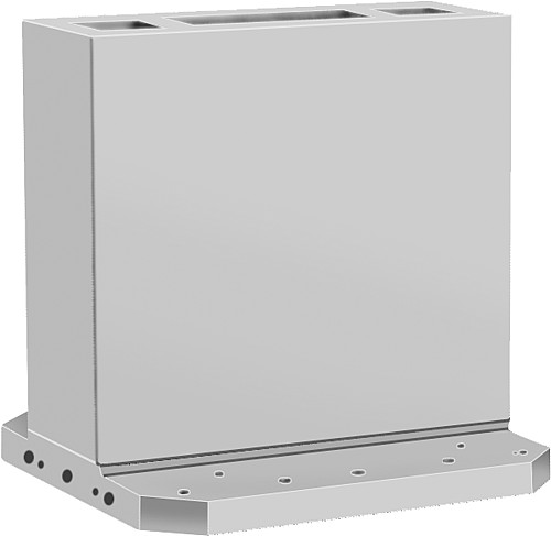 Norelem 01265-0040151 AUFSPANNWINKEL DOPPELSEITIG, A=553, D=151, E=200 - Norelem 01265 Aufspannwinkel doppelseitig