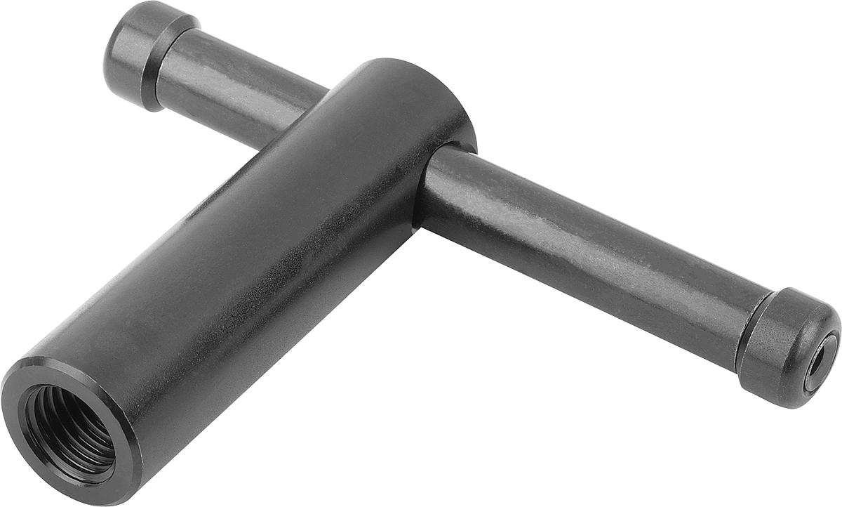 Kipp K0755.220 KNEBELMUTTER MIT LOSEM KNEBEL, M20, L1=40 - K0755-220 KNEBELMUTTER MIT LOSEM KNEBEL - M20 - L1 40