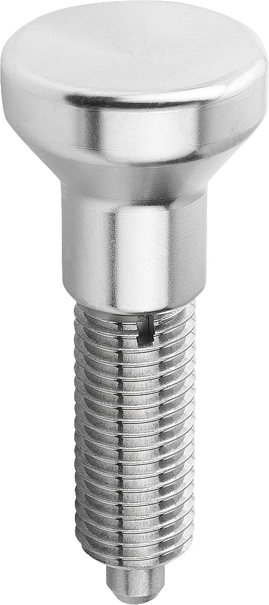 Kipp K0634.111412 ARRETIERBOLZEN GR.4 FORM G    EDELSTAHL, ARRETIERSTIFT NICHT - K0634-111412 ARRETIERBOLZEN GR 4 FORM G EDELSTAHL - ARRETIERSTIFT NICHT