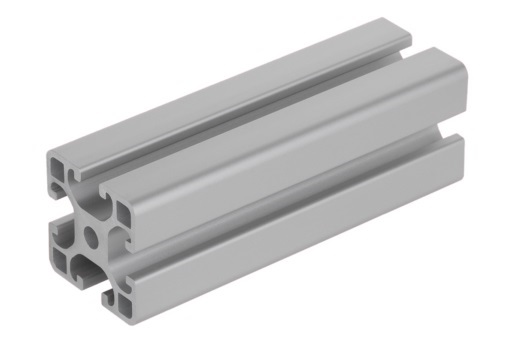 Norelem 10045-084040X1000 ALUMINIUMPROFIL LEICHT 1000X40X40, TYP I - NLM 10045 Aluminiumprofile 40x40 leicht Typ I-Abbildung