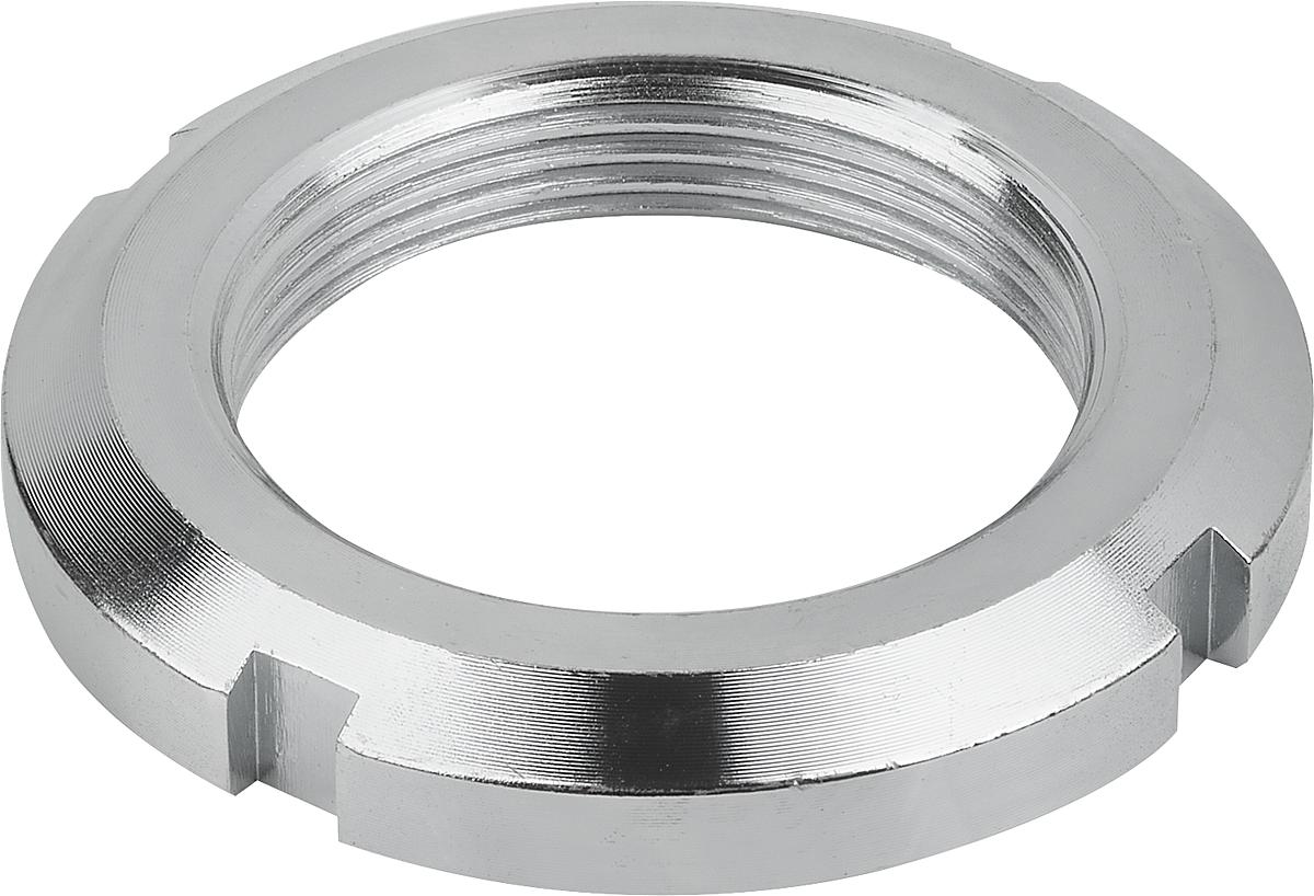 Norelem 07590-01-090 NUTMUTTER DIN981 M90X2, D2=120, H=16, STAHL VERZINKT - 07590-01-090 NUTMUTTER DIN981 M90X2 - D2 120 - H 16 - STAHL VERZINKT