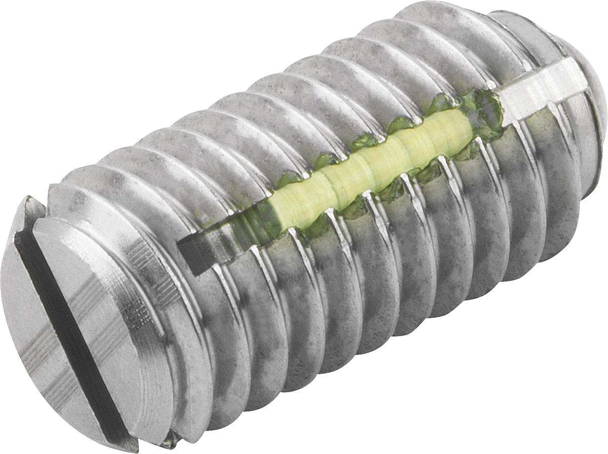 Kipp K0322.206 FEDERNDES DRUCKSTÜCK  M6      EDELSTAHL, KUGEL, LONG LOK, VE - K0322-206 FEDERNDES DRUCKSTUECK M6 EDELSTAHL - KUGEL - LONG LOK - VE