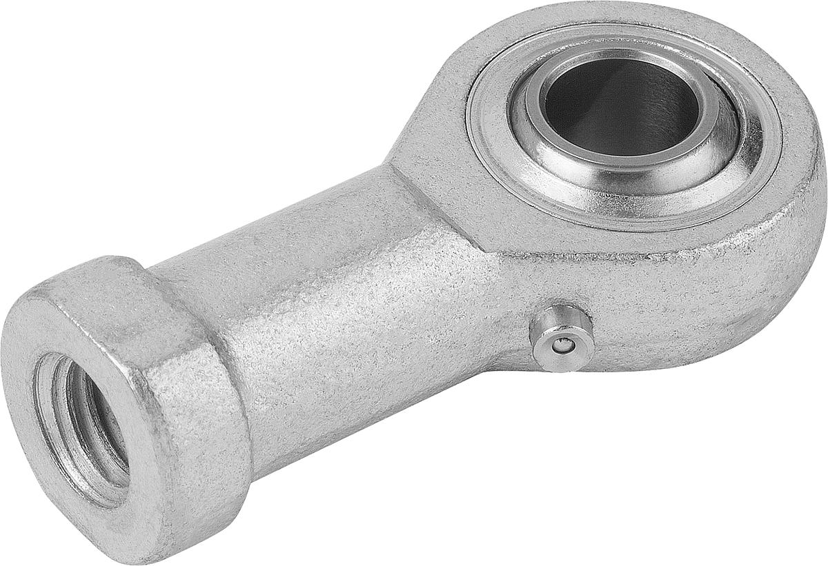 Kipp K0717.101 GELENKKOPF M. KUGELLAGERUNG LINKS, D=10H7 - K0717-101 GELENKKOPF MIT KUGELLAGERUNG LINKS - D 10H7