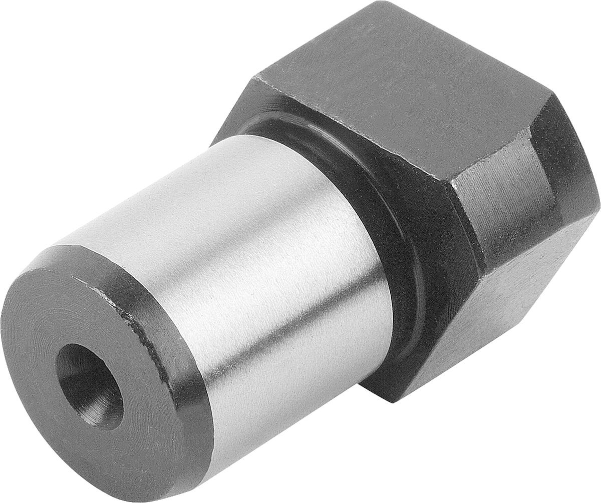 Kipp K0355.14 FREIGEFRÄSTER POSITIONSSTIFT    BR, UNGESCHLIFFEN  D1=22,5, - K0355-14 FREIGEFRAESTER POSITIONSSTIFT BR - UNGESCHLIFFEN D1 22-5