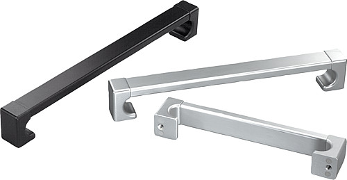 Norelem 06944-250081 MASCHINENGRIFF, A=250, SCHWARZ ELOXIERT - Norelem 06944 Maschinengriffe