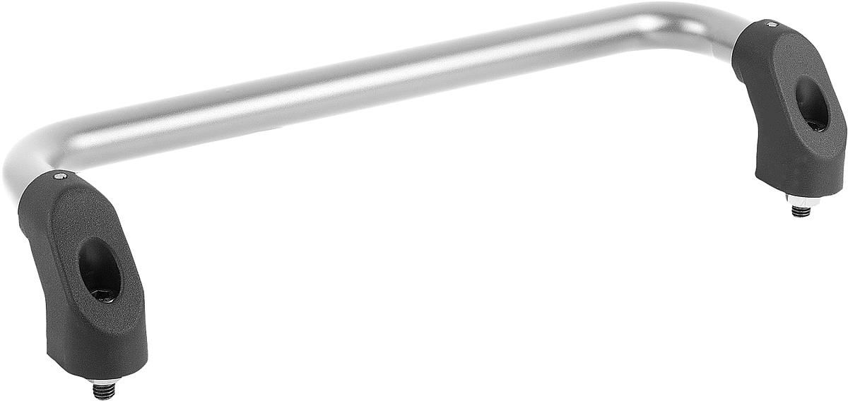 Kipp K0220.2001 ROHRGRIFF GEBOGEN FORM A, A=200, NATURFARBEN ELOXIERT - K0220-2001 ROHRGRIFF GEBOGEN FORM A - A 200 - NATURFARBEN ELOXIERT