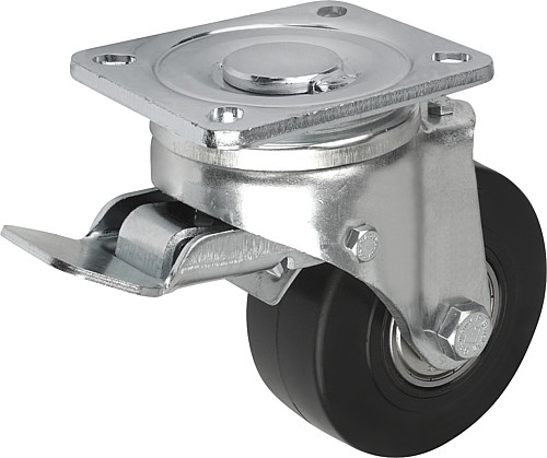 Norelem 95020-100402 Lenkrolle mit stop top - Norelem 95020-LS Lenkrolle mit stop top