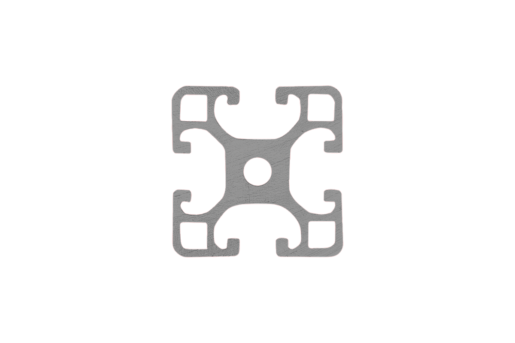 Norelem 10045-084040X1000 ALUMINIUMPROFIL LEICHT 1000X40X40, TYP I - NLM 10045 Aluminiumprofile 40x40 leicht Typ I-Seitenansicht