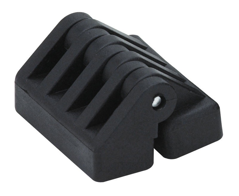 Leschhorn O450 Scharniere  I 30; C 22; Gewinde d1 M6; Kunststoff PA, schwarz, - Boteco O450 Scharniere