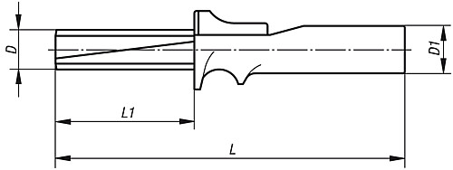 Norelem 96638-016 ZYLINDERREINIGER ZWEITEILIG D=16, (99938 016) - Norelem 96638 Zylinderreiniger zweiteilig