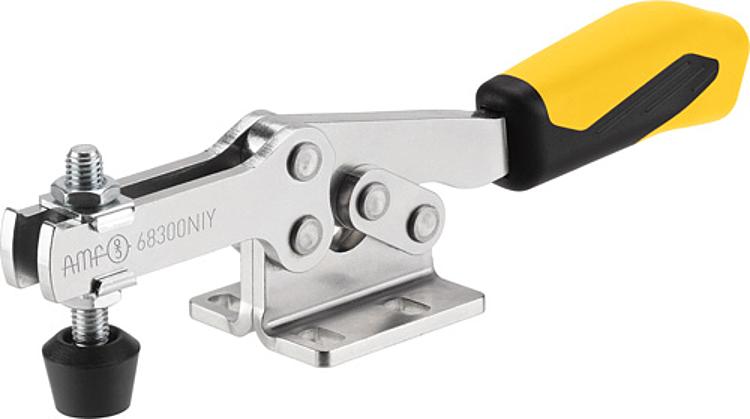 AMF 68300NIY-2 Waagrechtspanner plus mit gelbem Handgriff, Größe : 2, F1: 1,6 kN, F2: 3,0 kN - LE 68300NIY Waagrechtspanner plus mit gelbem Handgriff-Abbildung