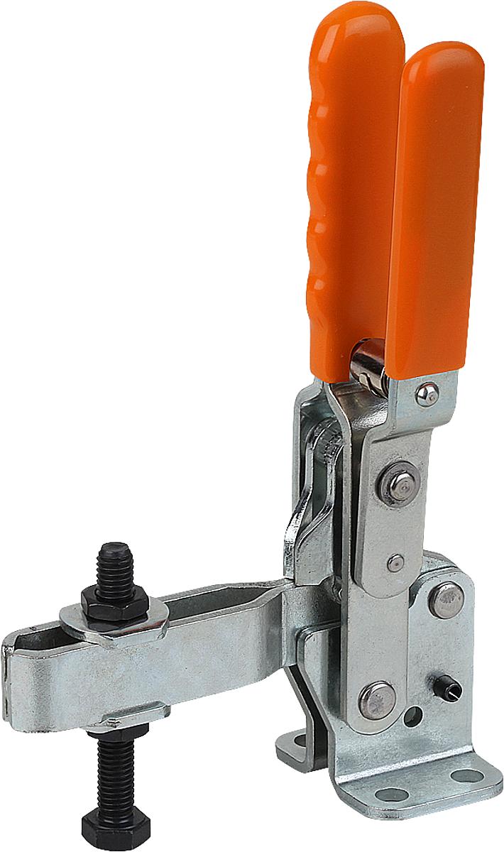 Kipp K0059.0250 SCHNELLSPANNER VERTIK. M.SICHERUNG, MIT WAAGRECHTEM FUSS, P= - K0059-0250 SCHNELLSPANNER VERTIKAL MIT SICHERUNG - MIT WAAGRECHTEM FUSS - P