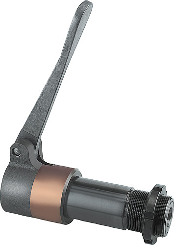 Norelem 33180-02 FEDERNDE PINOLE M. SPANNHEBEL - Norelem 33180 Federnde Pinole mit Spannhebel