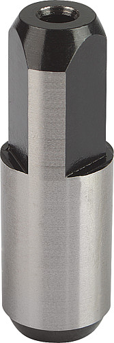 Norelem 03105-082 AUFNAHMEBOLZEN ABZIEHBAR  FORM C, D=8 - Norelem 03105-C Aufnahmebolzen abziehbar Form C