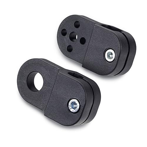 Ganter 176-B12-B ELESA BEFESTIGUNGSLASCHE - GN 176 Befestigungslaschen - Kunststoff-Abbildung