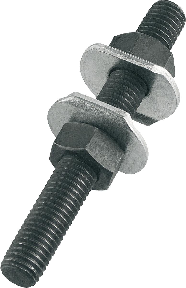 Kipp K0101.08065 ANDRUCKSPINDEL FORM A, M8, L=65 - K0101-08065 ANDRUCKSPINDEL FORM A - M8 - L 65