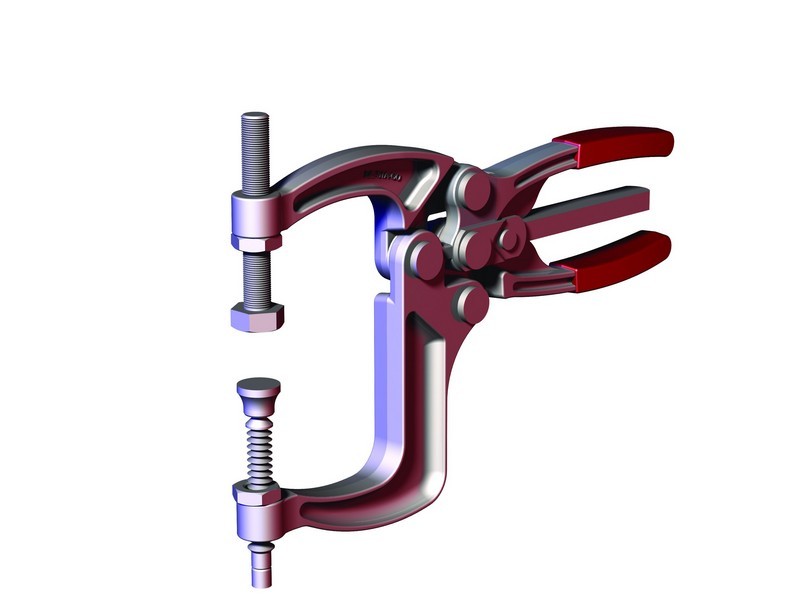 DESTACO 484 Spannzange Schnellöse Haltekraft 3200N - 5400N - 484 Spannzange Schnelloese