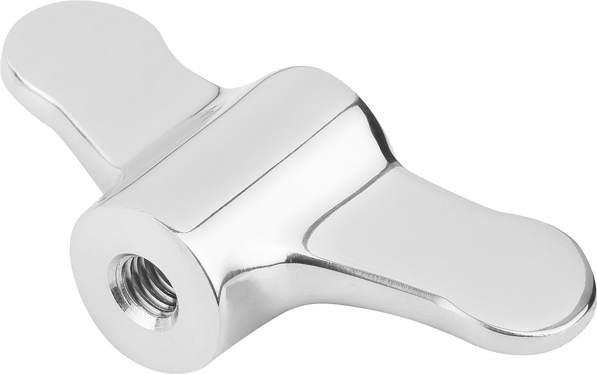 Kipp K0273.210 FLÜGELGRIFF M10               EDELSTAHL, - K0273-210 FLUEGELGRIFF M10 EDELSTAHL