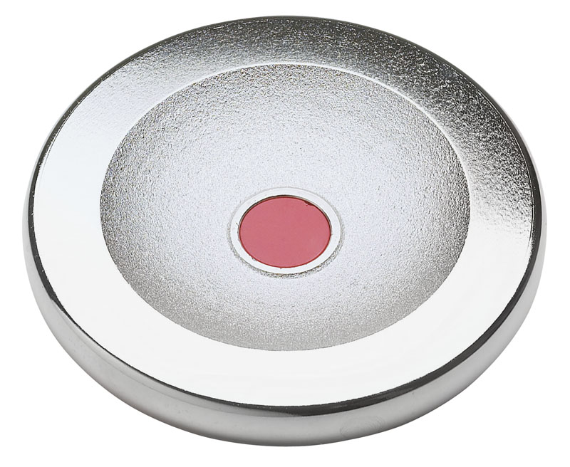 Leschhorn W296 Handräder d 26; D 80; d1 D08; H- Vernickelt - Boteco W296 Handraeder