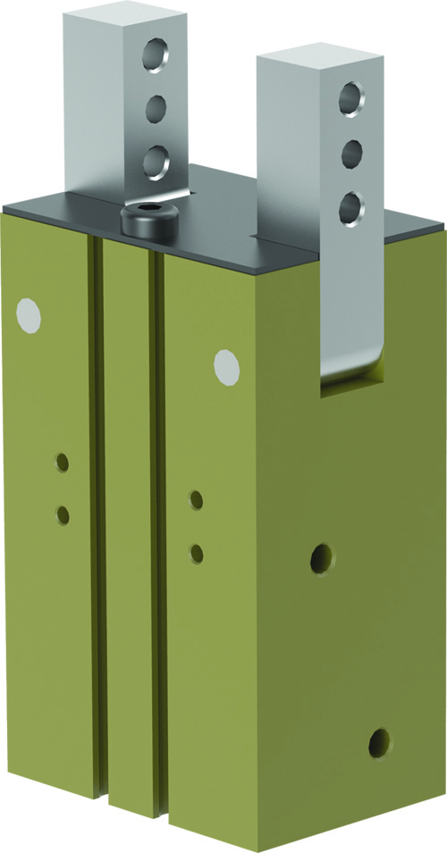 DESTACO DCT-25M-RE DCT - 180° Winkelgreifer Greifkraft: 199N, Hub 90° pro Finger, mit Federunterstützung - DESTACO DCT - 180 Grad Winkelgreifer