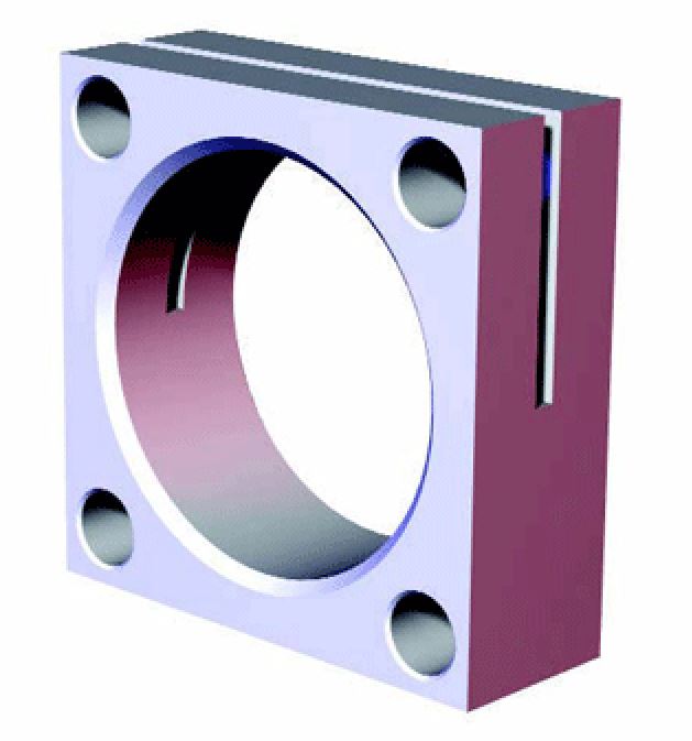 DESTACO 8MA-219-1 Montage-Gewindeflansch - Destaco 8MA-2 Montageflansch