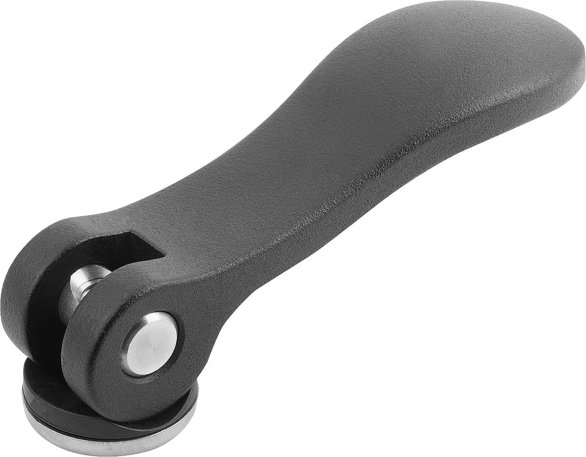 Kipp K0005.1511105 EXZENTERHEBEL GR .1 M5 EDELSTAHL, MIT ALUMINIUMGRIFF - K0005-1511105 EXZENTERHEBEL GR 1 M5 EDELSTAHL - MIT ALUMINIUMGRIFF