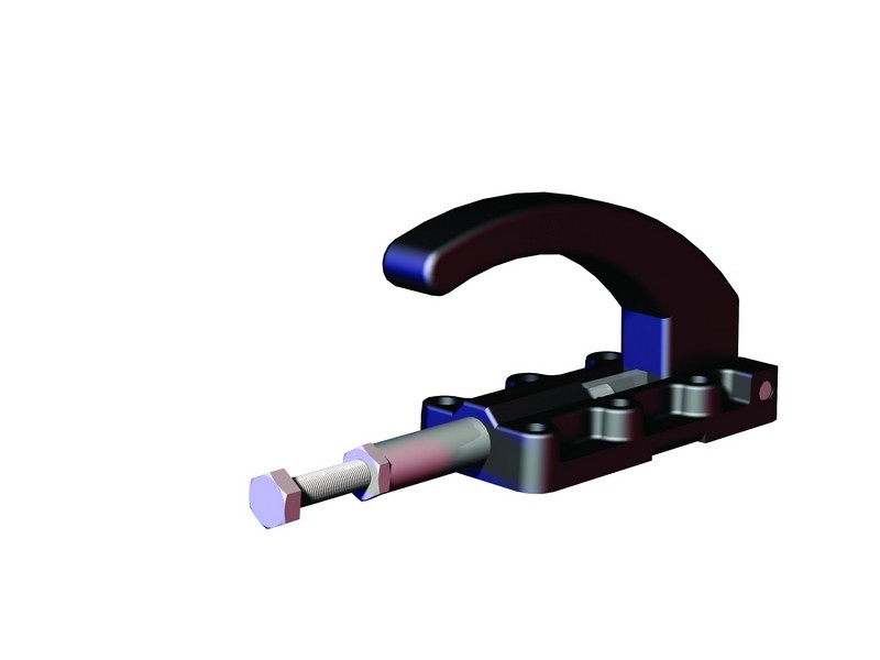 DESTACO 95030 Schubstangenspanner Standard verriegelbar: ein und ausgefahren - 95030 Schubstangenspanner Standard