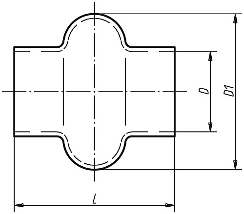 Leschhorn 09117-70x137 GUMMI SCHUTZHÜLLE EINFACH, D=70, - Norelem 23414 Gummi Schutzhuellen fuer Kugel und Kreuzgelenke -Einfach-