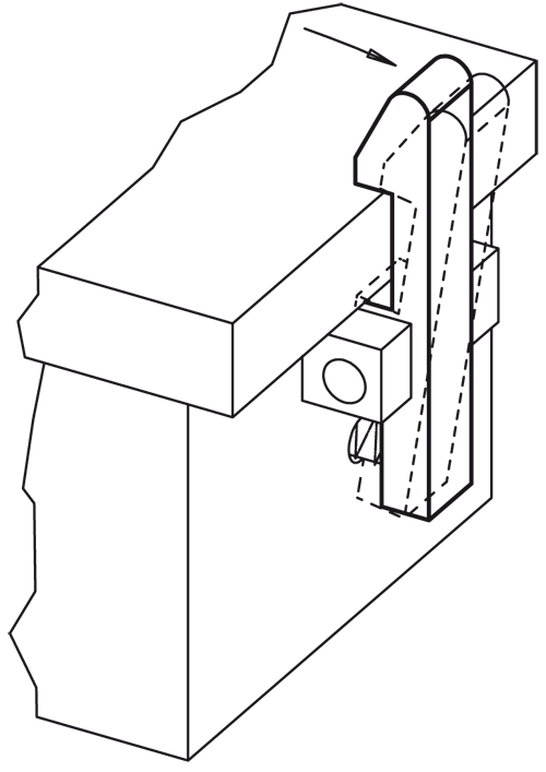 Halder 22200.0080 Schnappverschluss DIN 6310, Schnapper mit Feder, l1=80 - Schnappverschluesse Schnappverschluss - DIN 6310 - Schnapper mit Feder - 60