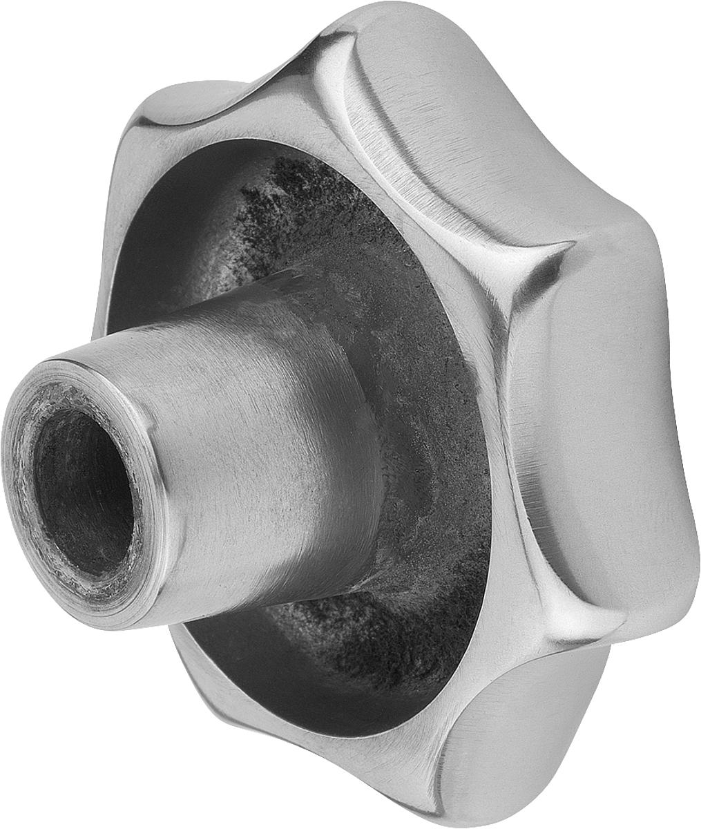 Norelem 06192-263122 STERNGRIFF FORM B, D1=63, D4=12H7, ALU, POLIERT - 06192-263122 STERNGRIFF FORM B - D1 63 - D4 12H7 - ALU - POLIERT