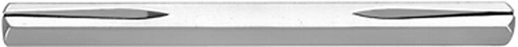 AMF 481NI-100 Drückerstift, gerieft, V2A, Abmessung: 8x100 mm, für Kastenbreite: 50, 60 mm - LE 481NI Drueckerstift - gerieft - V2A -Abbildung