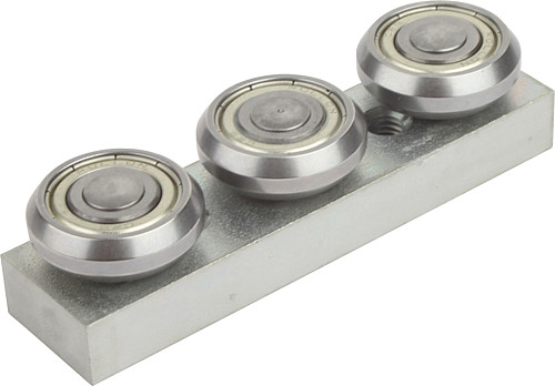 Norelem 21320-320060 ROLLENFÜHRUNGSWAGEN, LOSLAGER IN MASSIVAUSFÜHRUNG - Norelem 21320-LM Loslager Massivausfuehrung