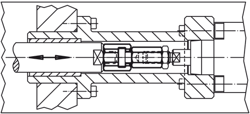 Halder 25100.0086 Schnellsteckkupplung mit Radialversatzausgleich M 16 x 1.5, mit Kupplungsmutter - Schnellsteckkupplungen Schnellsteckkupplung mit Radialversatzausgleich