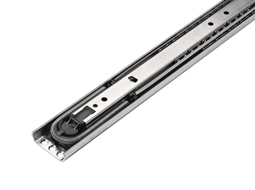 Accuride DS5321-0030 Teleskopschienen 100% Überauszug, 19,1x53,1, SL 300, TR 323,5, 140kg -Edelstahl - 5321 Accuride Teleskopschiene - EC- Feder bei eingezogener Schiene