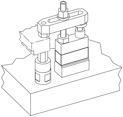 Halder 23700.0121 Zwischenelement, 25 x 25 x 65 - Zwischenelemente Zwischenelement - 50 x 25 x 65