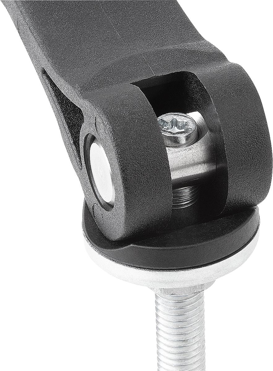 Kipp K0648.2531108X40 EXZENTERHEBEL GR.2 M8X40   EDELSTAHL EINSTELLBAR, MIT KUN - K0648-2531108X40 EXZENTERHEBEL GR 2 M8X40 EDELSTAHL EINSTELLBAR - MIT KUN