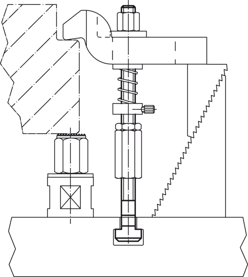 Halder 23030.0223 Schraube für T-Nuten DIN 787 M 20 x 22 x 200 Güte 8.8 - Schrauben fuer T-Nuten Schraube fuer T-Nuten - DIN 787 - M 6 x 6 x 40