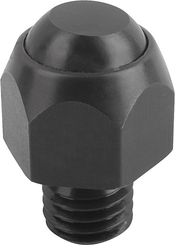 Kipp K0302.106 PENDELAUFLAGE FORM C  M6, - KIPP K0302-C Pendelauflagen - Neigungswinkel 12 Grad Form C