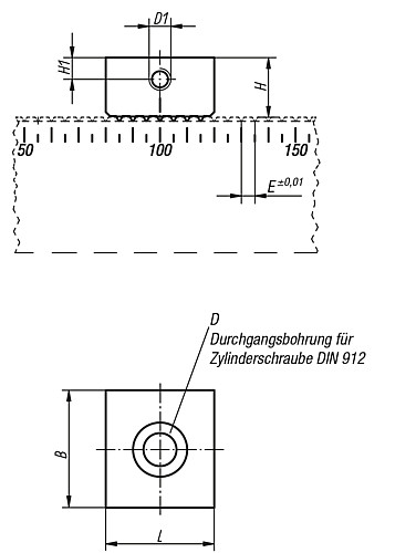 Kipp K0905.5000802 ANSCHLAG ZU KMSS M8 ANSCHLAG HART - KIPP K0905 Anschlaege