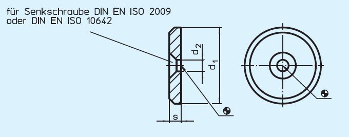 Halder 22270.0025 Vorlegescheibe Ø 25, Stahl - EH 22270 Vorlegescheiben