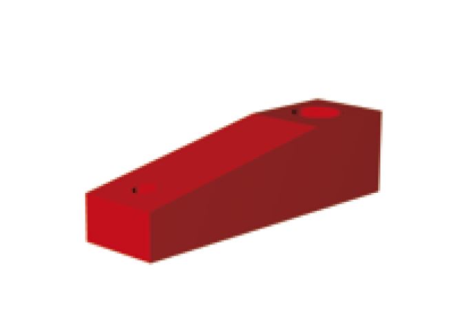 DESTACO 801528 Standard Spannarm passend 8015/8016, A= 44,2mm - DESTACO 8000 - 8200 - 8400 Serie Standard Spannarm - Abbildung