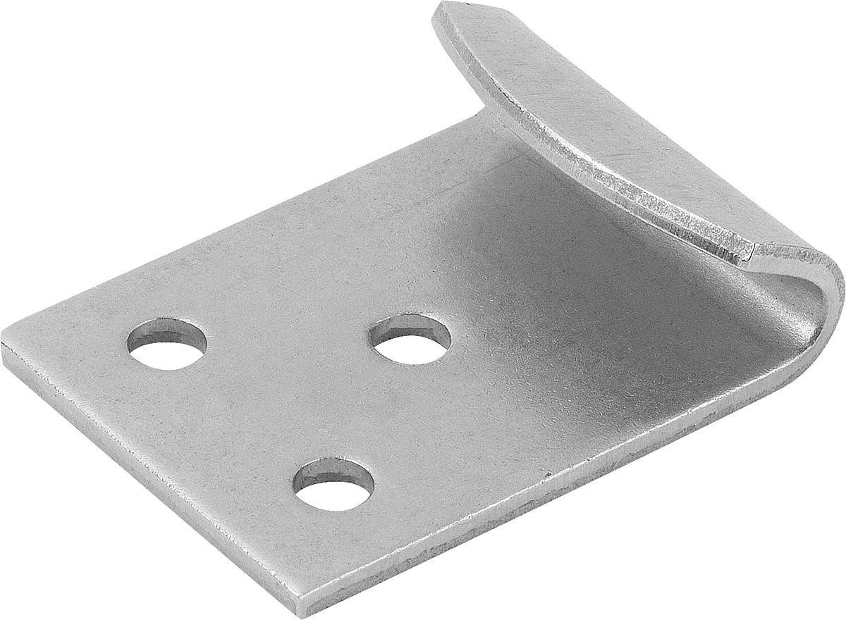 Kipp K0045.9143372 GEGENHAKEN ZU SPANNVERSCHLUSS, FORM A, EDELSTAHL - K0045-9143372 GEGENHAKEN ZU SPANNVERSCHLUSS - FORM A - EDELSTAHL